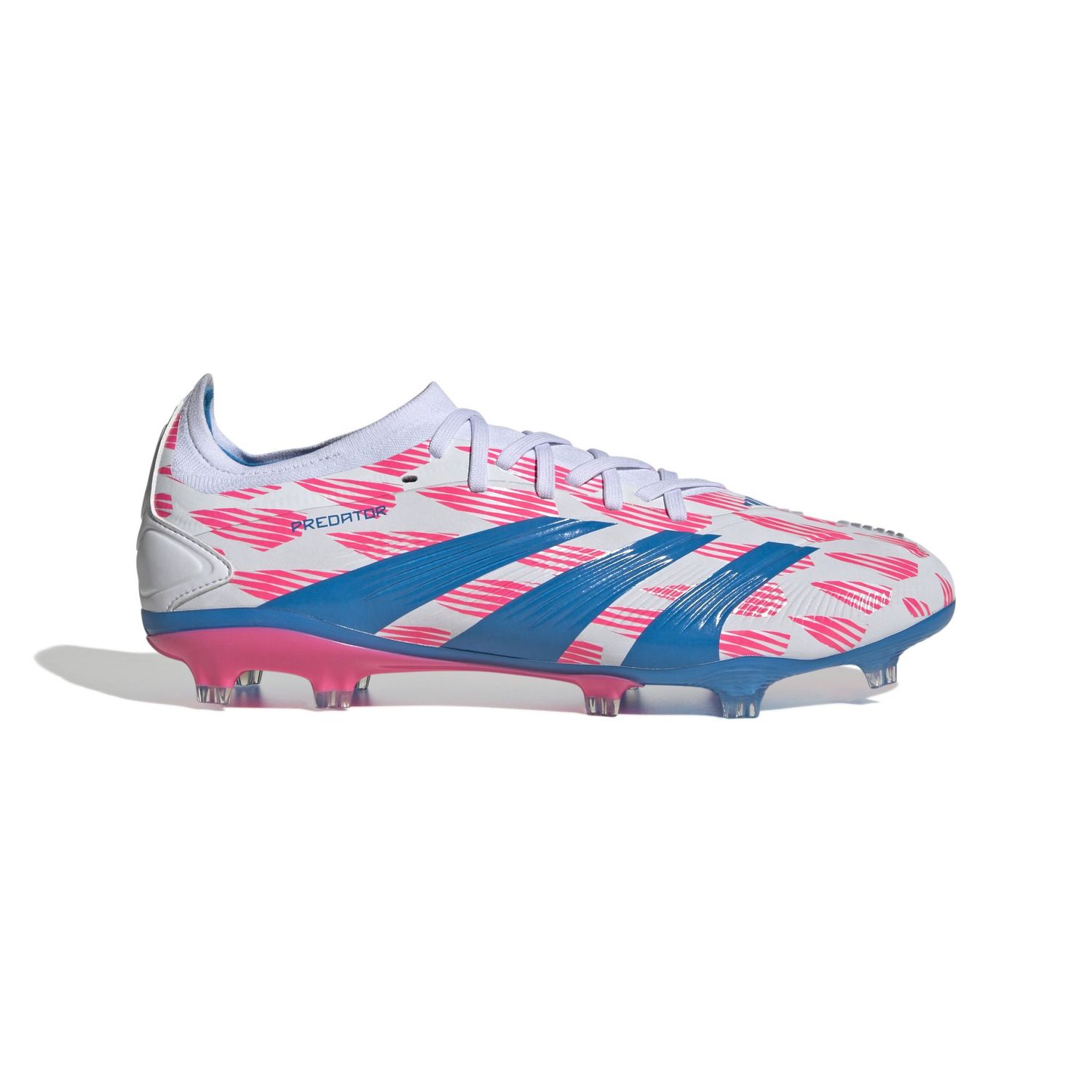 PREDATOR PRO FG (WHITE/PINK/BLUE)