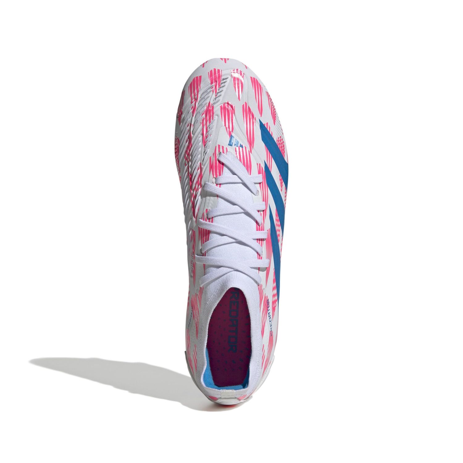 PREDATOR PRO FG (WHITE/PINK/BLUE)