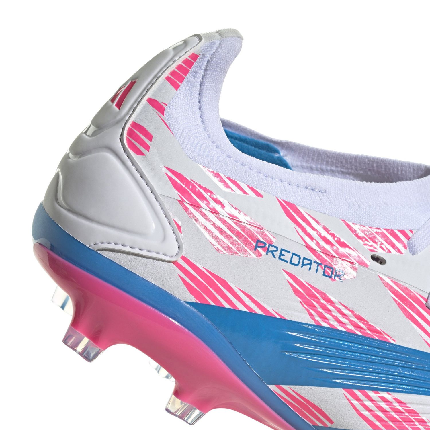 PREDATOR PRO FG (WHITE/PINK/BLUE)