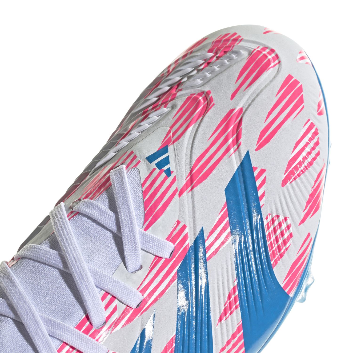PREDATOR PRO FG (WHITE/PINK/BLUE)