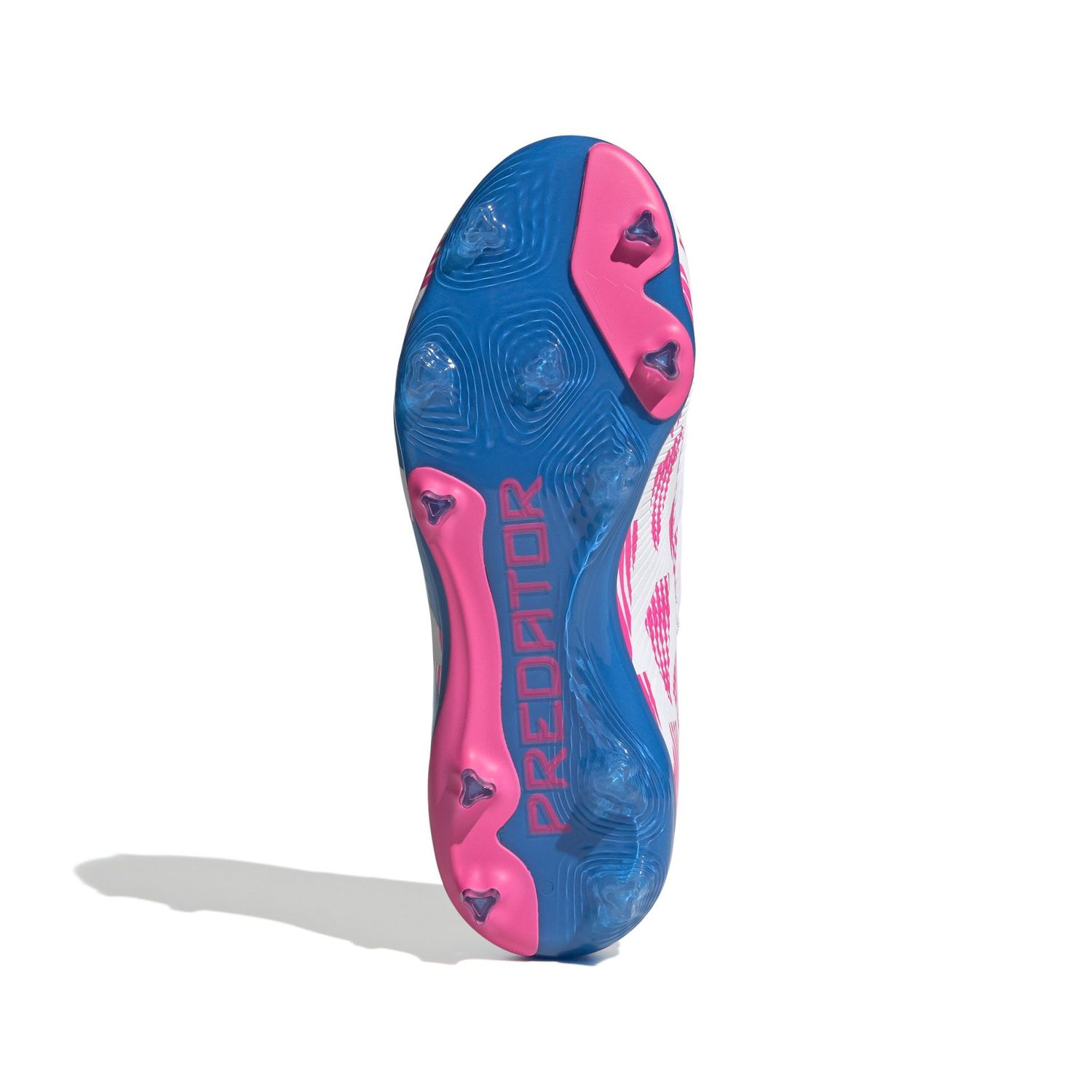 PREDATOR ELITE FG JR (WHITE/PINK/BLUE)