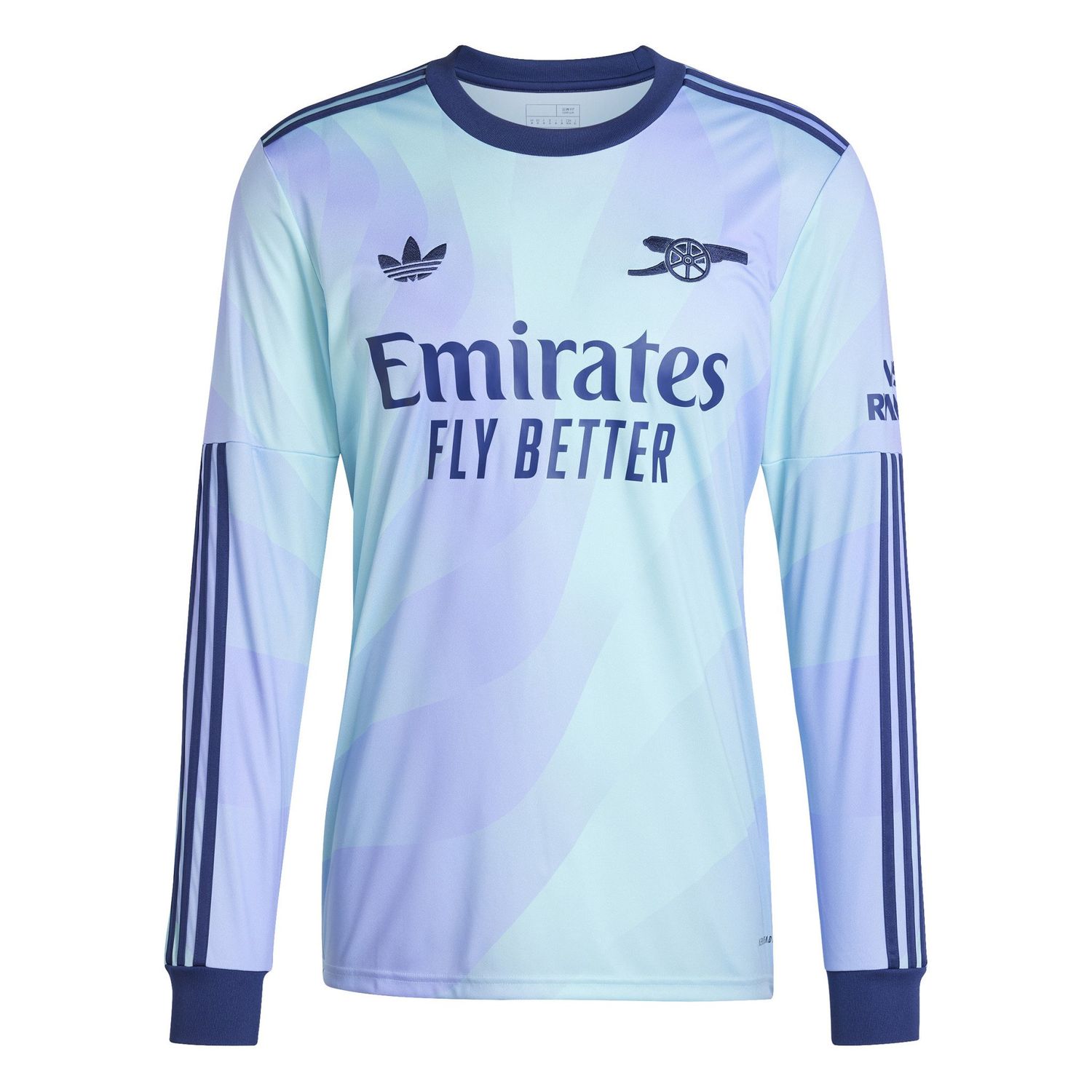 ARSENAL 24/25 THIRD LS JERSEY (TEAL/PURPLE)