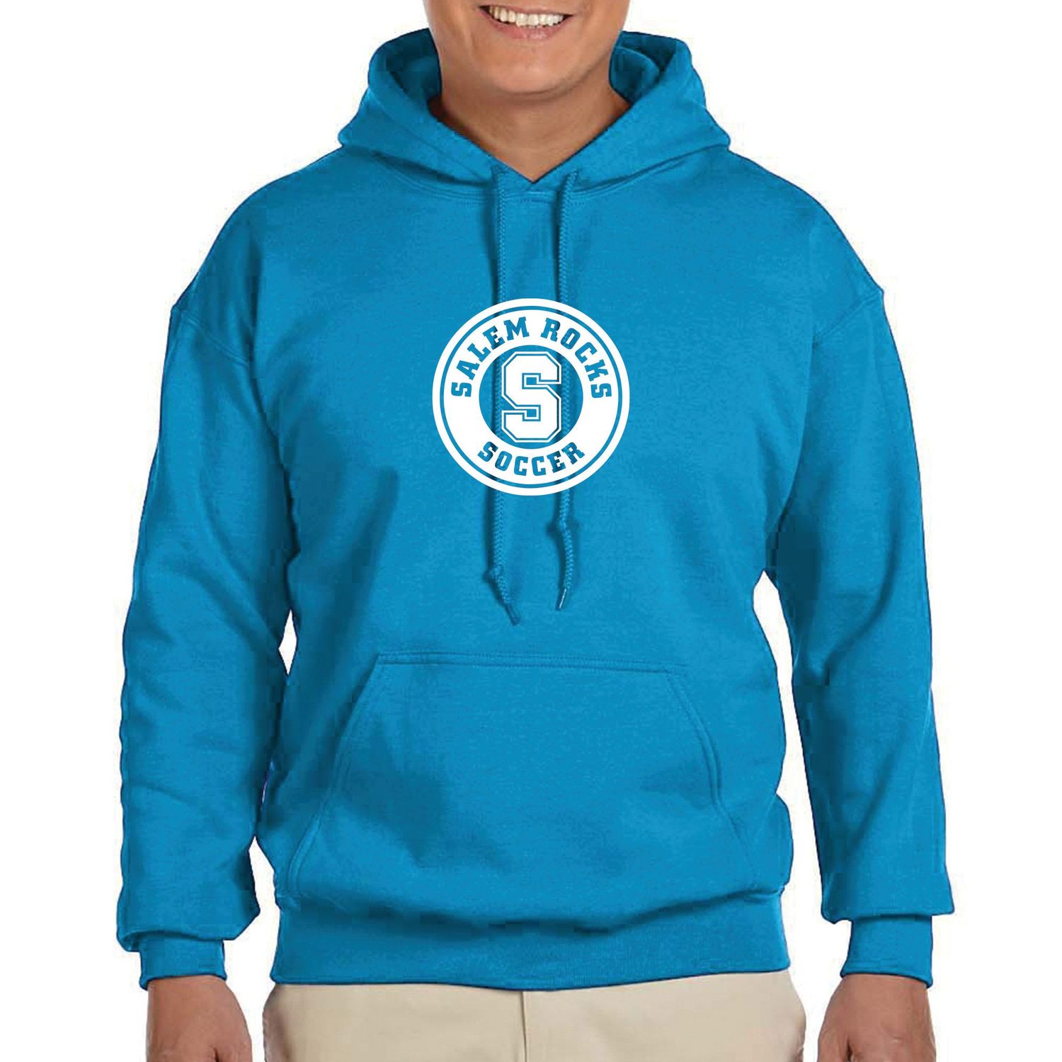 SALEM HS HEAVY BLEND HOODIE (SAPPHIRE BLUE)