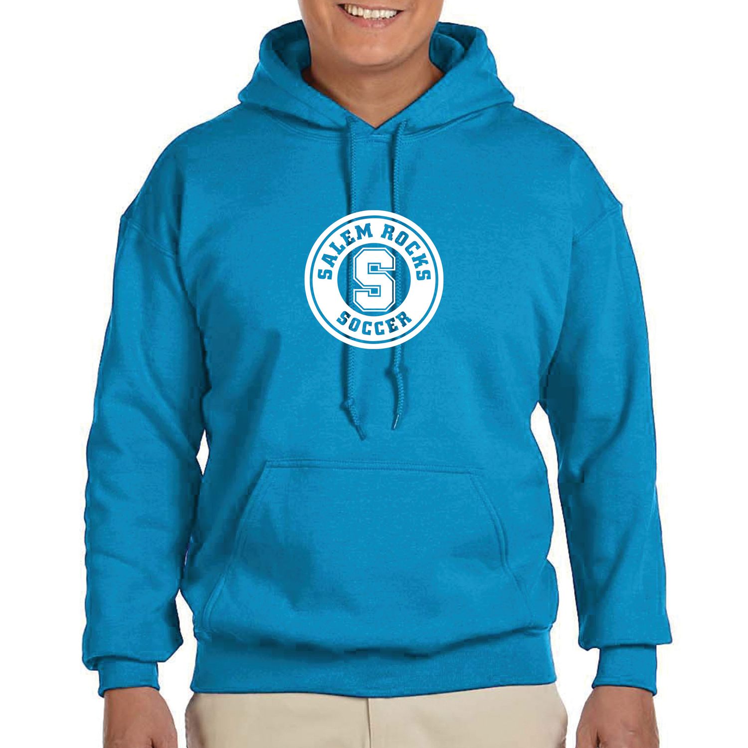 SALEM HS HEAVY BLEND HOODIE (SAPPHIRE BLUE)