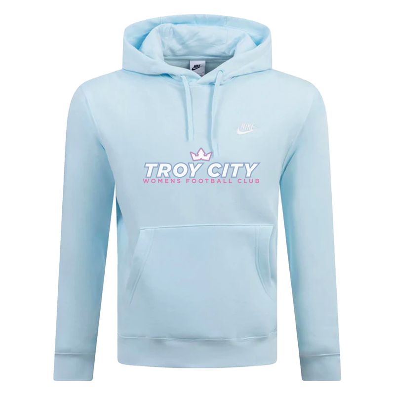 TROY CITY WFC: TEAM CLUB PULLOVER HOODIE (SKY)