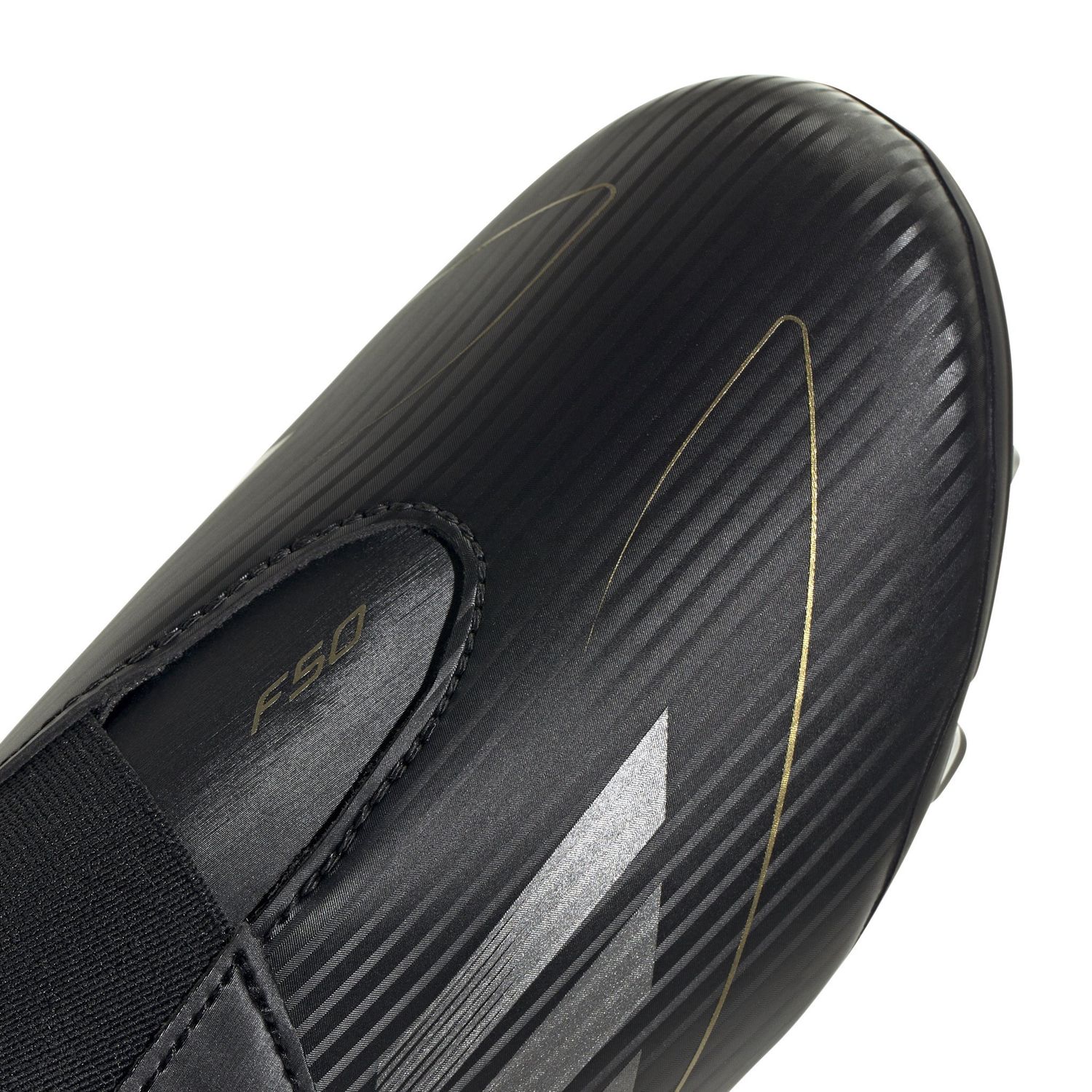 F50 CLUB VELCRO FxG JR (BLACK/SILVER)