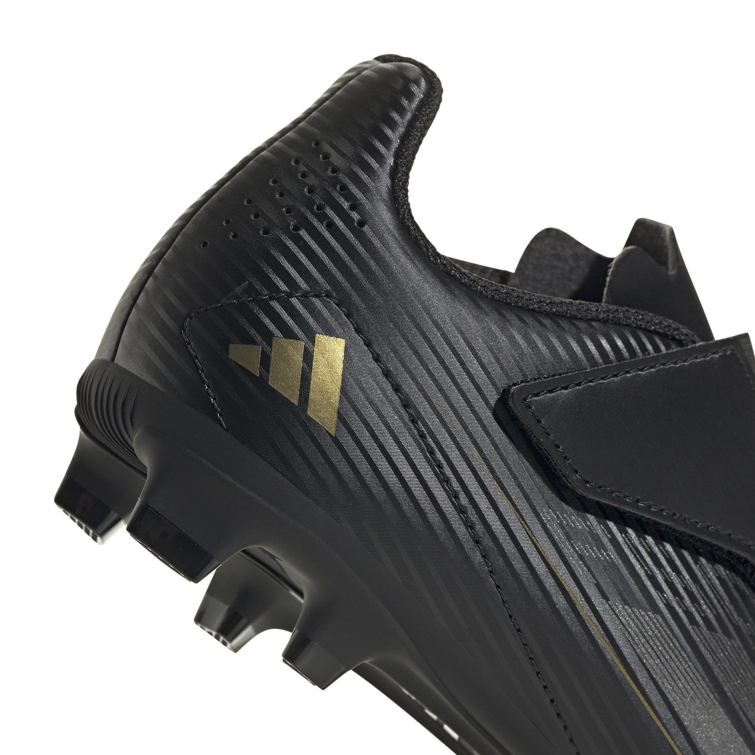 F50 CLUB VELCRO FxG JR (BLACK/SILVER)