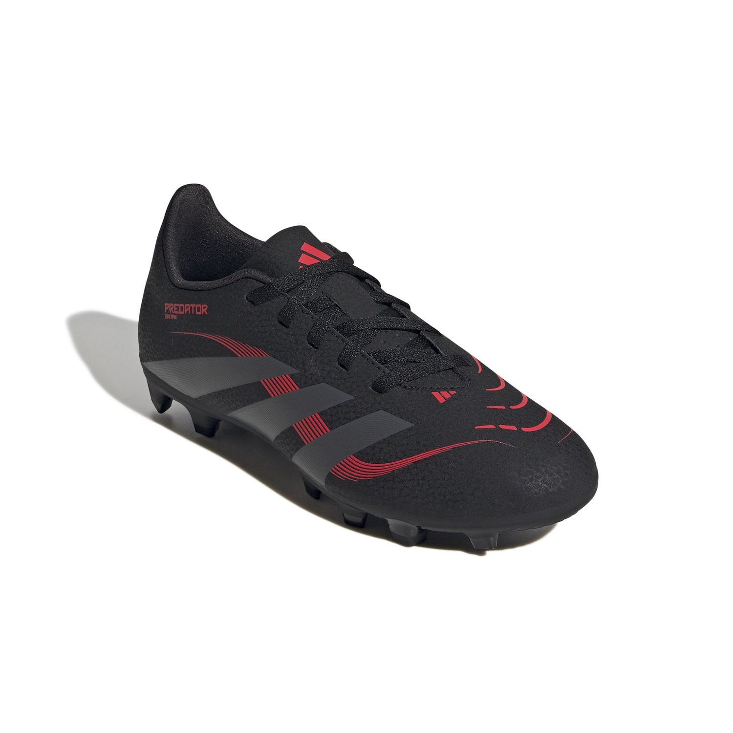 PREDATOR CLUB 25 FG/MG JR (BLACK/RED)