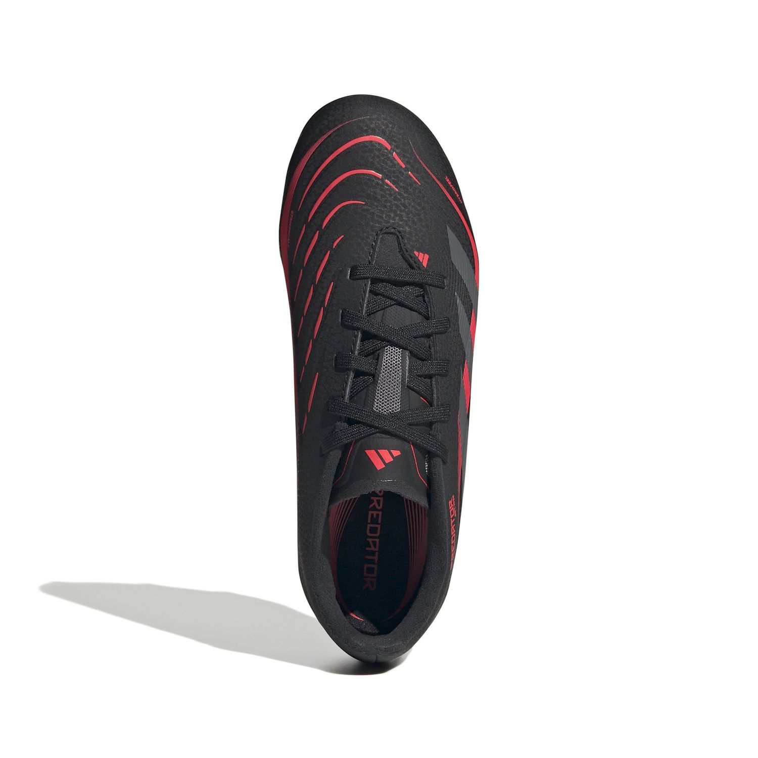 PREDATOR LEAGUE 25 FG JR (BLACK/RED)