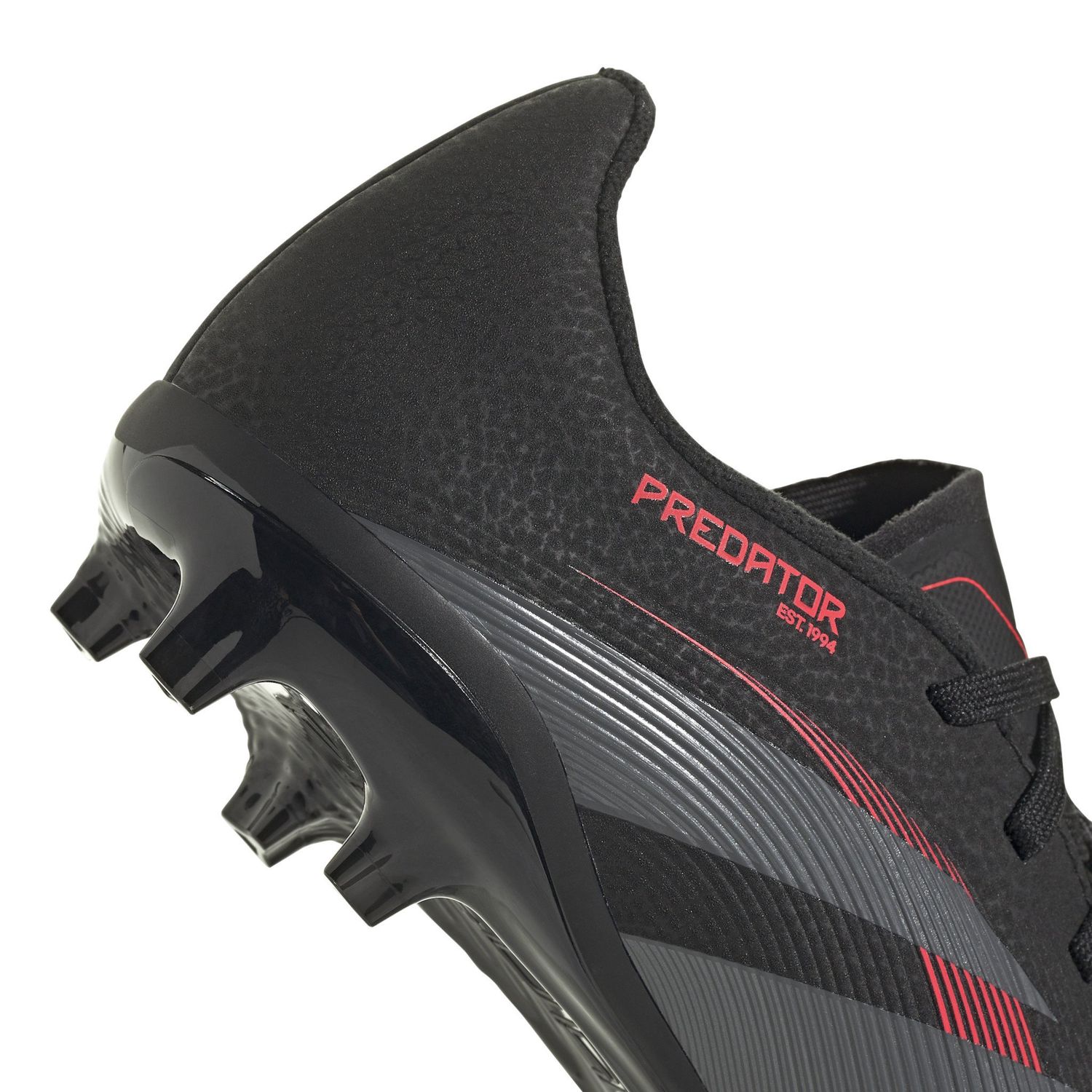 PREDATOR LEAGUE 25 FG JR (BLACK/RED)