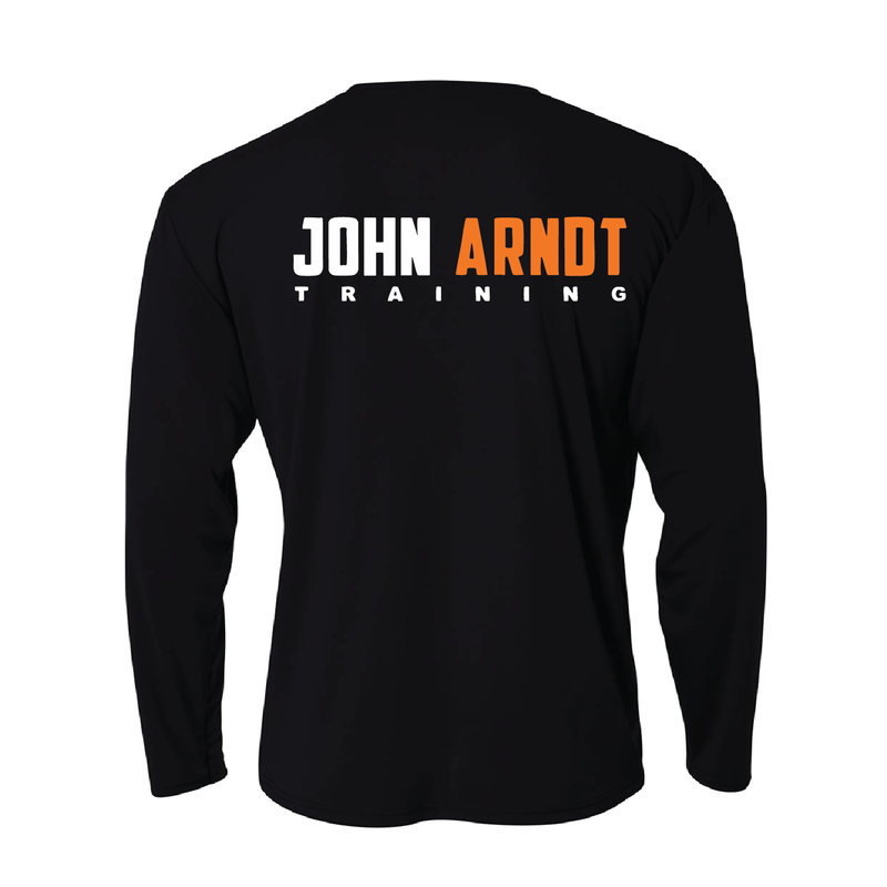 JA TRAINING: A4 LONG SLEEVE TEE (BLACK)