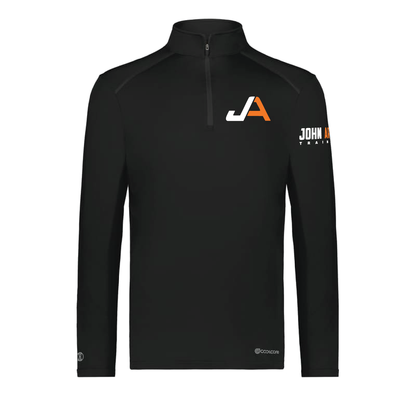 JA TRAINING: HOLLOWAY 1/4 ZIP (BLACK)
