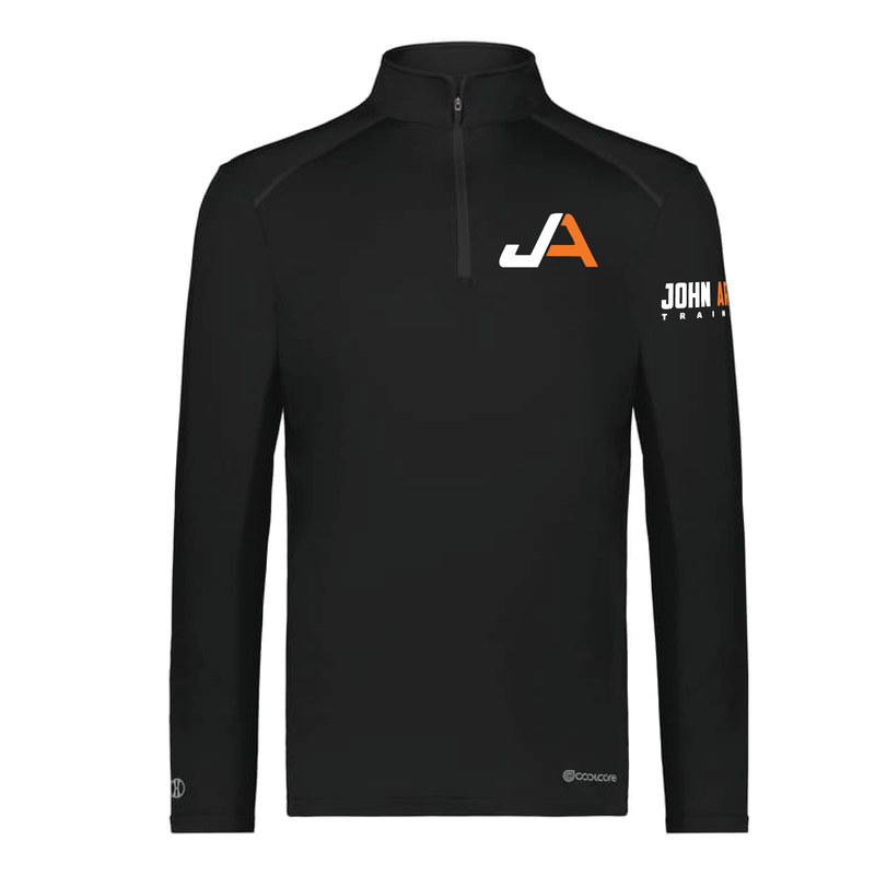 JA TRAINING: HOLLOWAY 1/4 ZIP (BLACK)