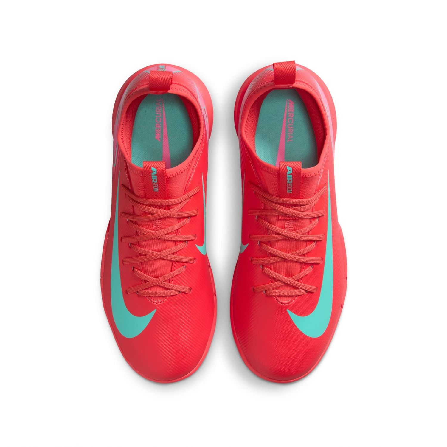 ZOOM MERCURIAL VAPOR 16 ACADEMY IC JR (PINK/MINT)