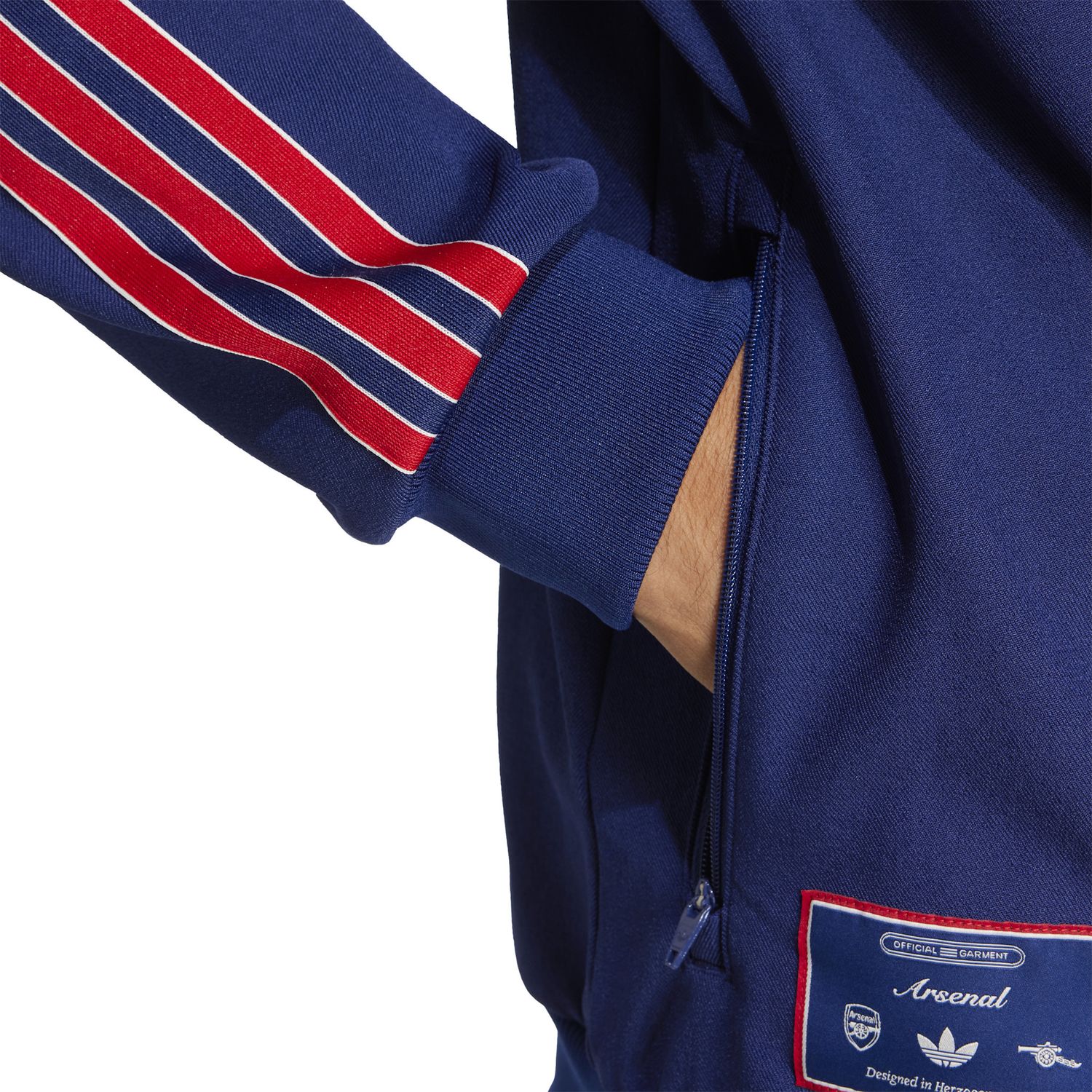 ARSENAL 24/25 TERRACE ICONS TRACK TOP (NAVY/RED)