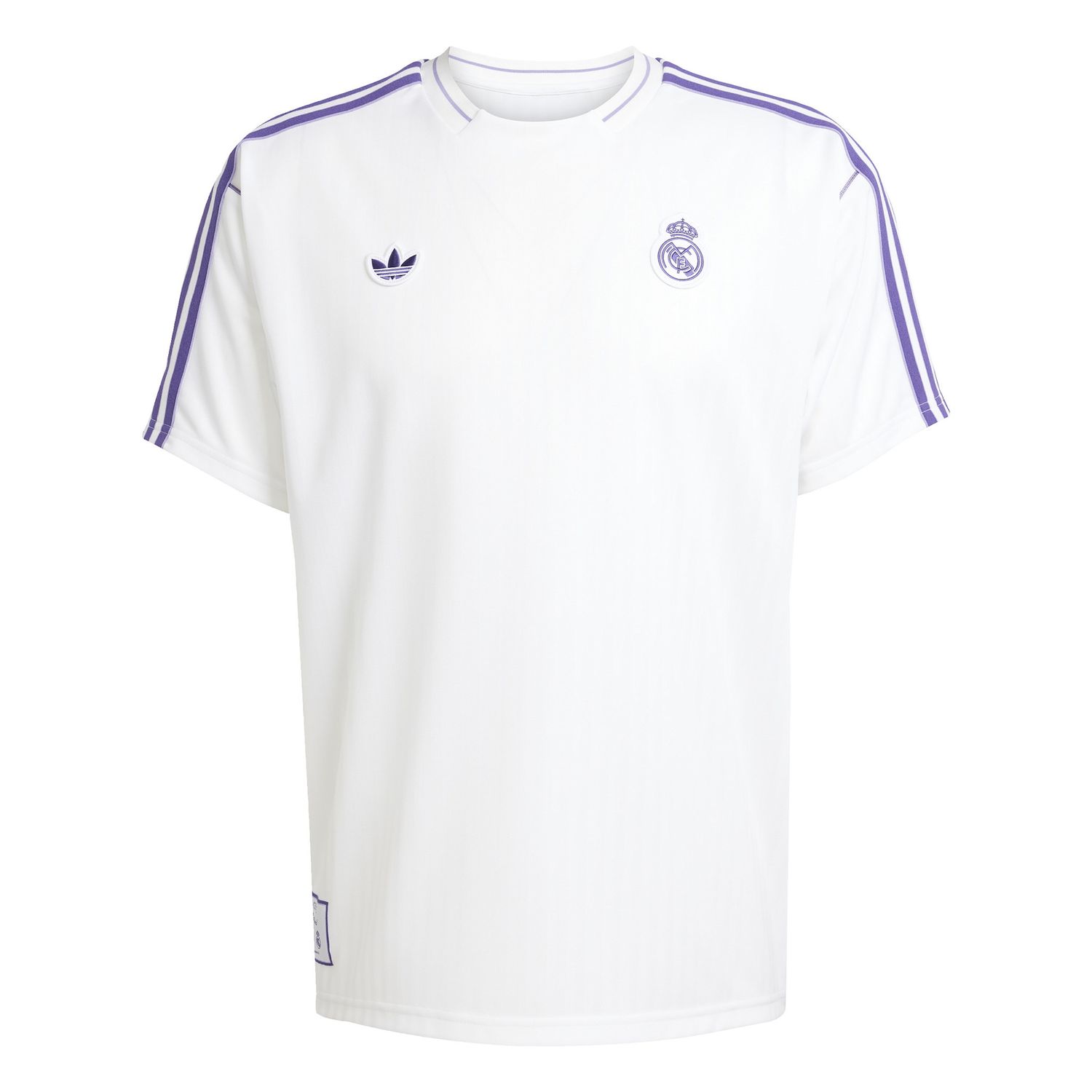 REAL MADRID 24/25 TERRACE ICONS JERSEY (WHITE/PURPLE)