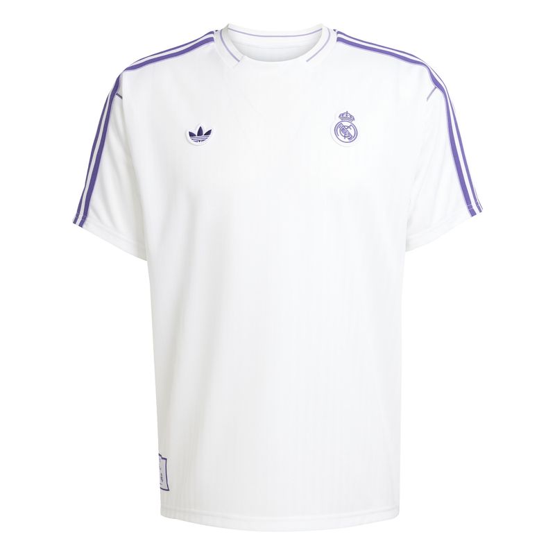 REAL MADRID 24/25 TERRACE ICONS JERSEY (WHITE/PURPLE)