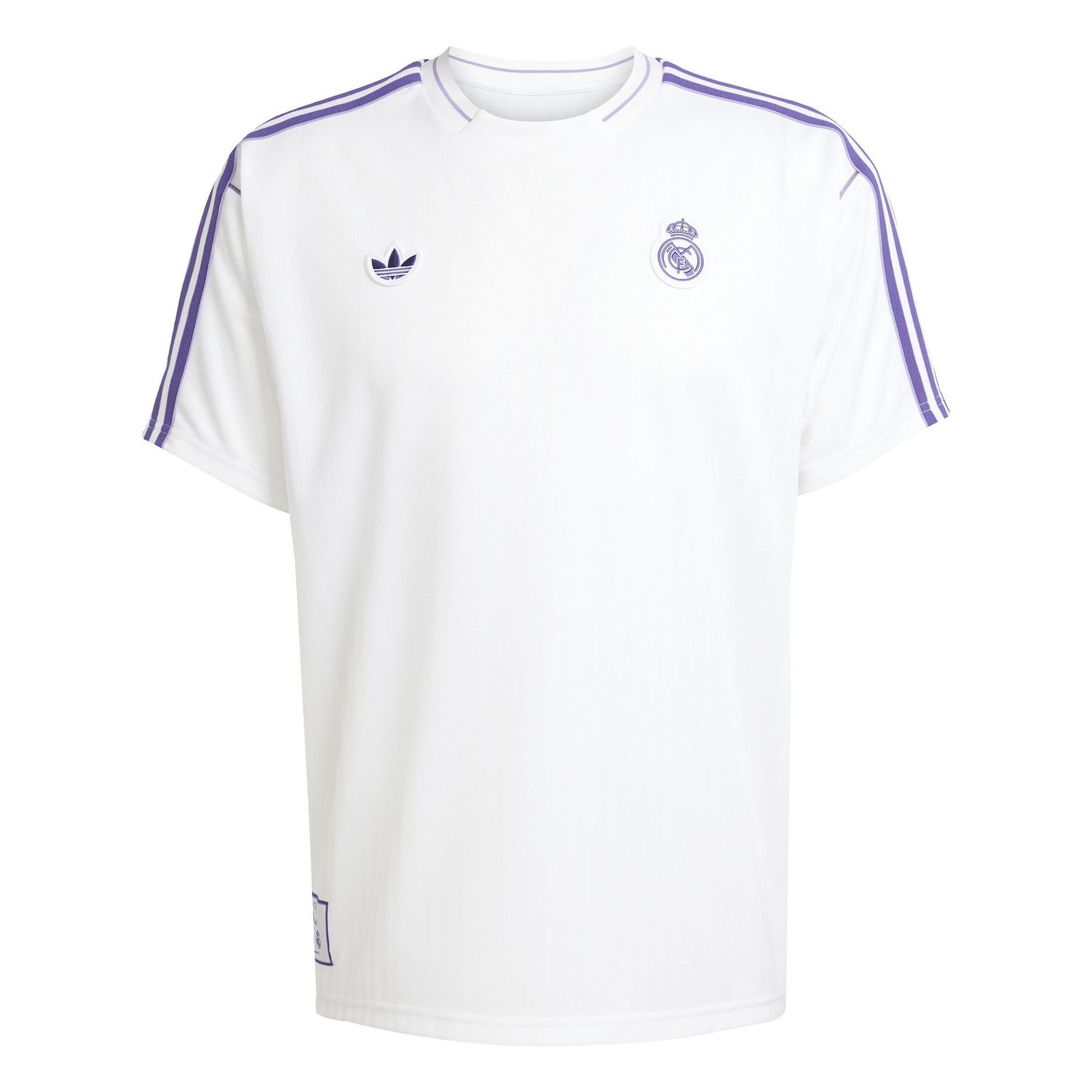 REAL MADRID 24/25 TERRACE ICONS JERSEY (WHITE/PURPLE)
