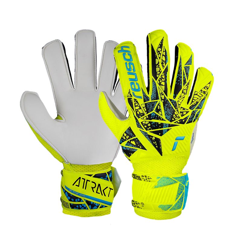 ATTRAKT SOLID JR GLOVE (NEON/BLUE)