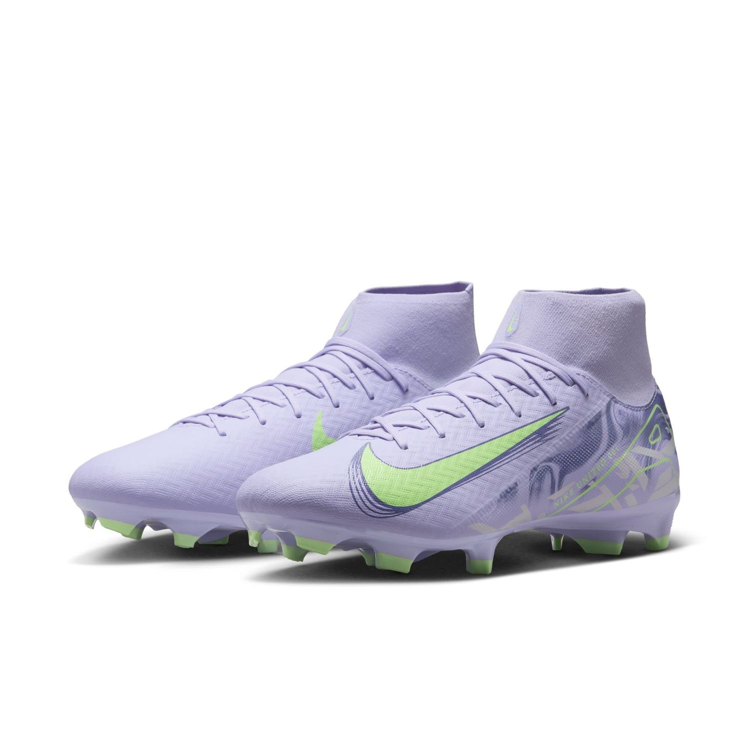 ZOOM MERCURIAL SUPERFLY 10 ACADEMY FG/MG (PURPLE/BARELY VOLT)