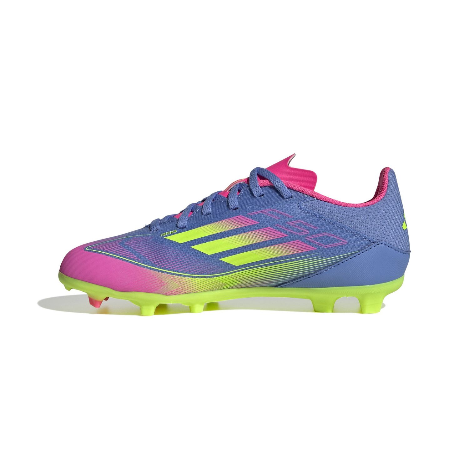 F50 LEAGUE FG/MG JR (BLUE/LIME/PINK)