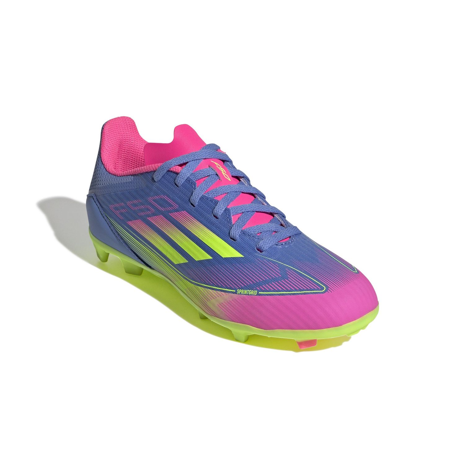 F50 LEAGUE FG/MG JR (BLUE/LIME/PINK)