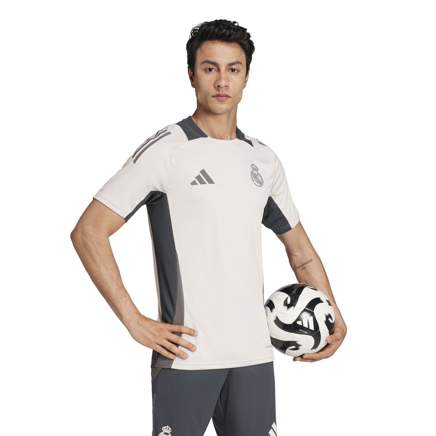 REAL MADRID 24/25 EUROPEAN TRAINING JERSEY (GRAY)