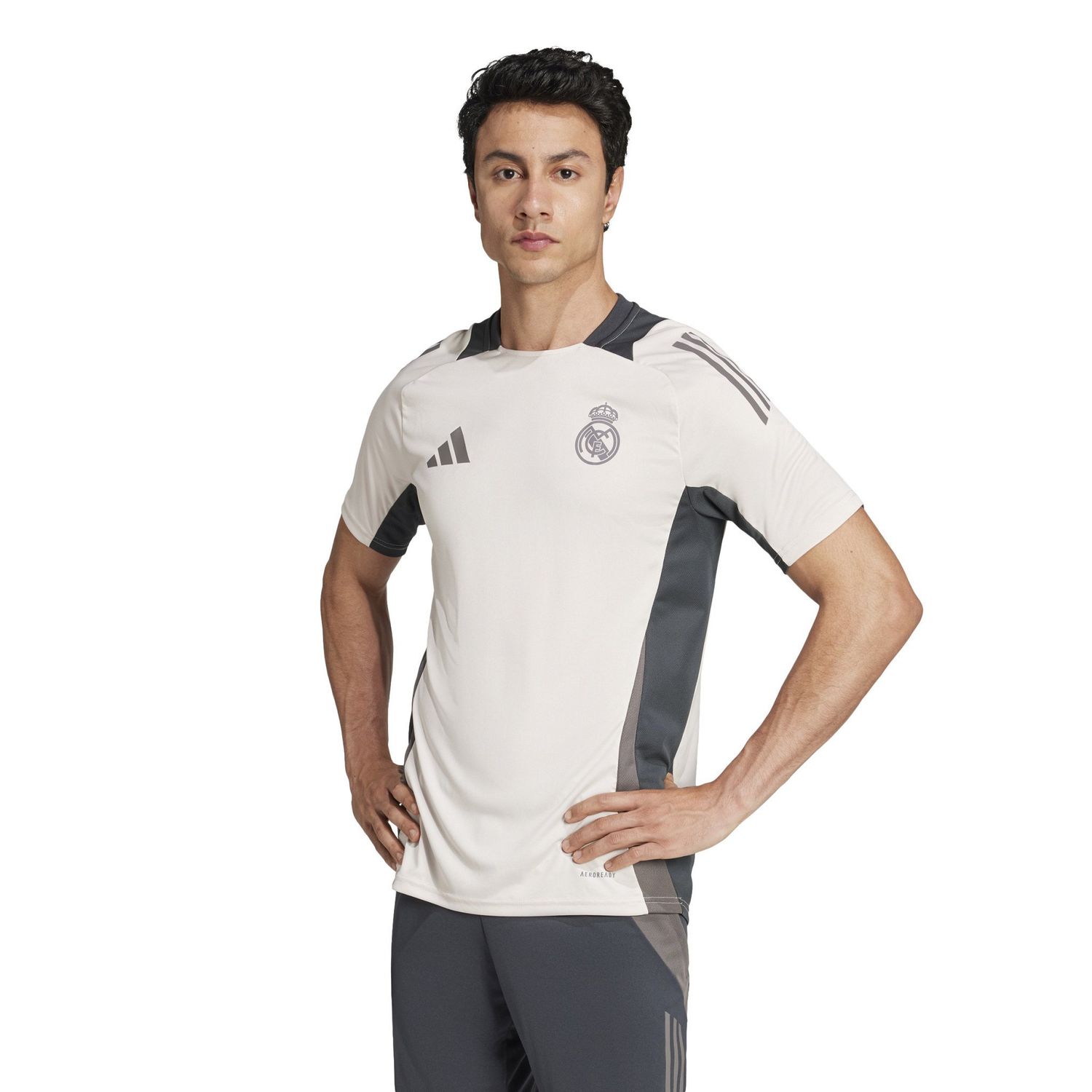 REAL MADRID 24/25 EUROPEAN TRAINING JERSEY (GRAY)