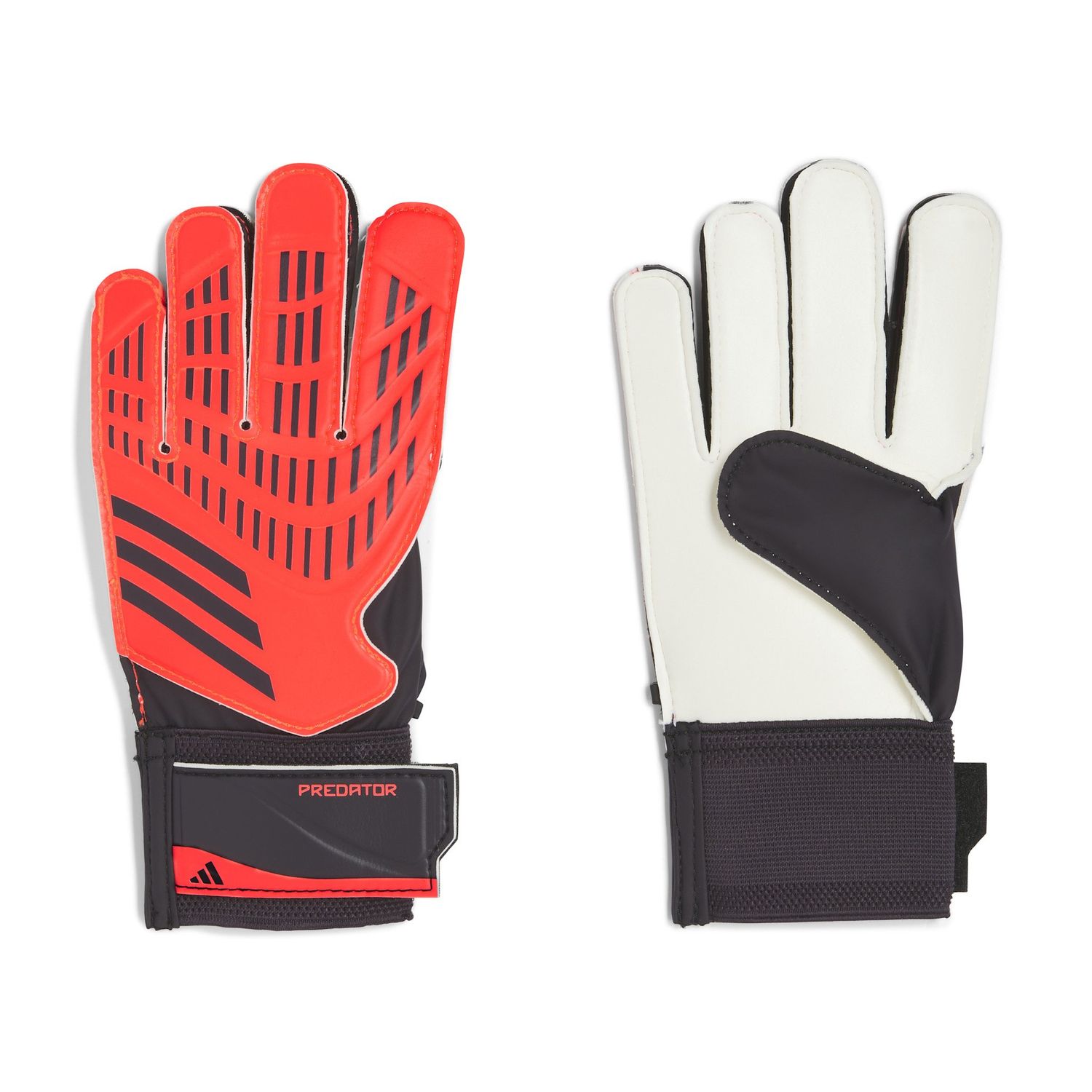 PREDATOR TRAINING GLOVES JR (RED/BLACK)
