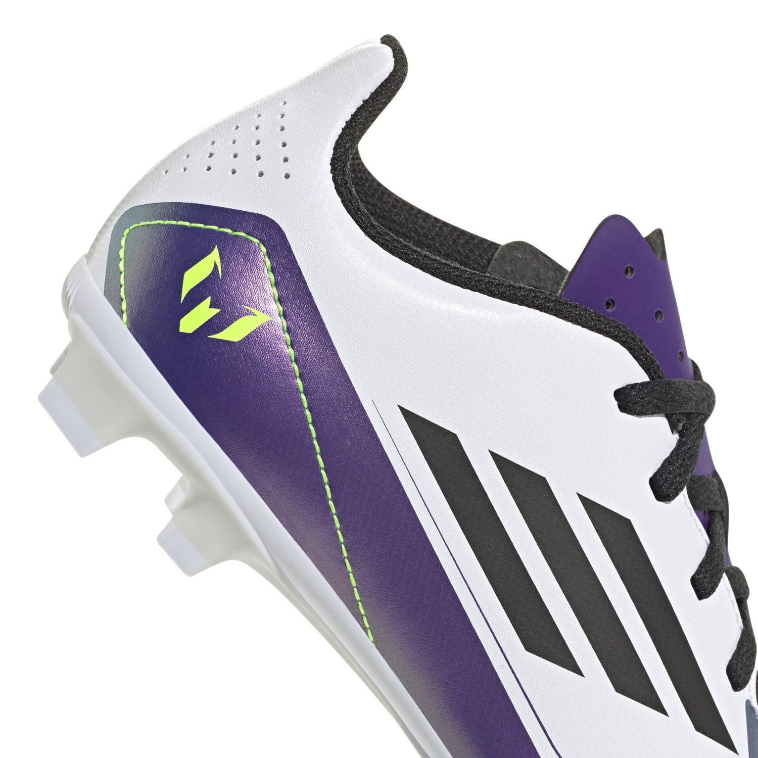 F50 CLUB MESSI FxG JR (WHITE/PURPLE)