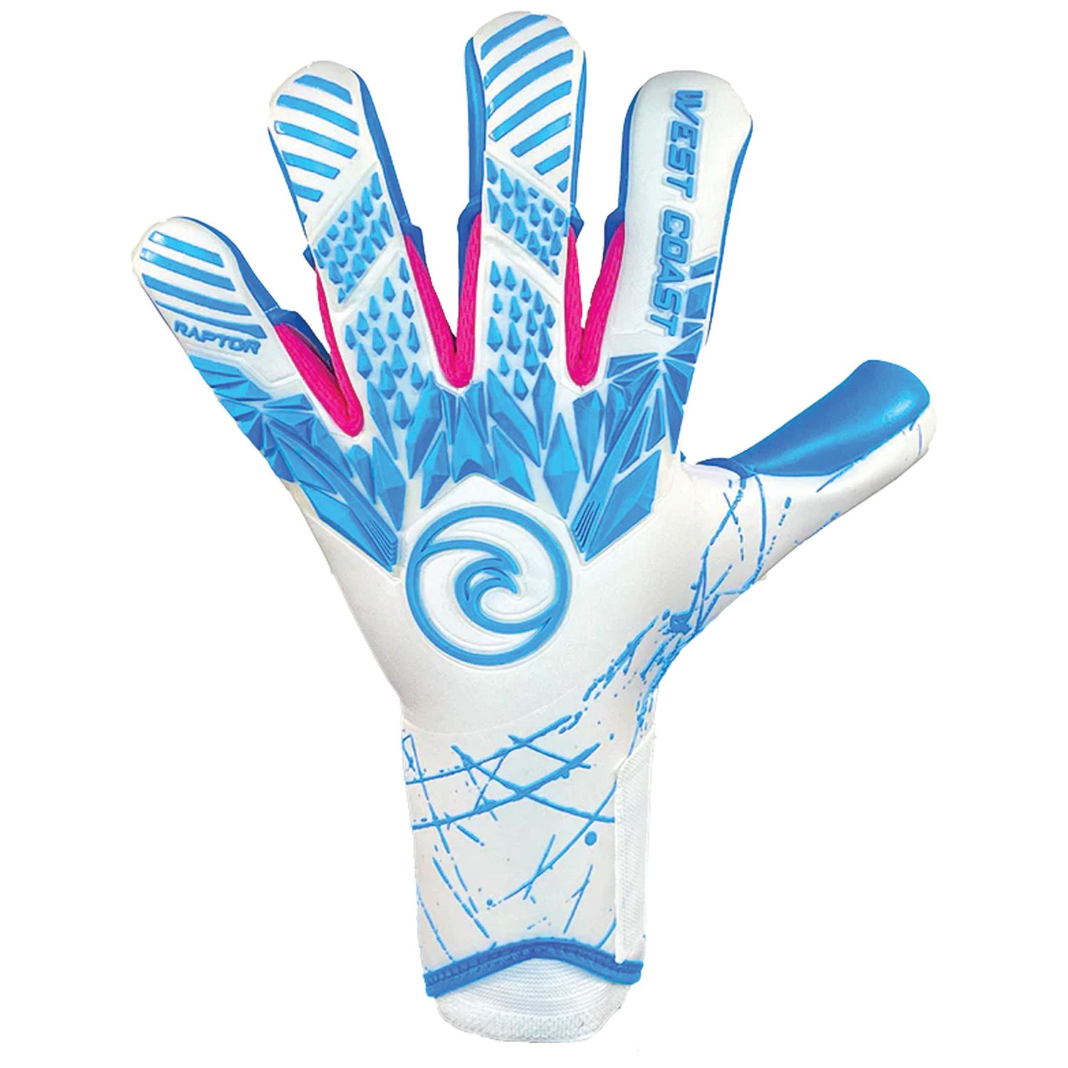 RAPTOR TYPHOON GLOVE (WHITE/BLUE)