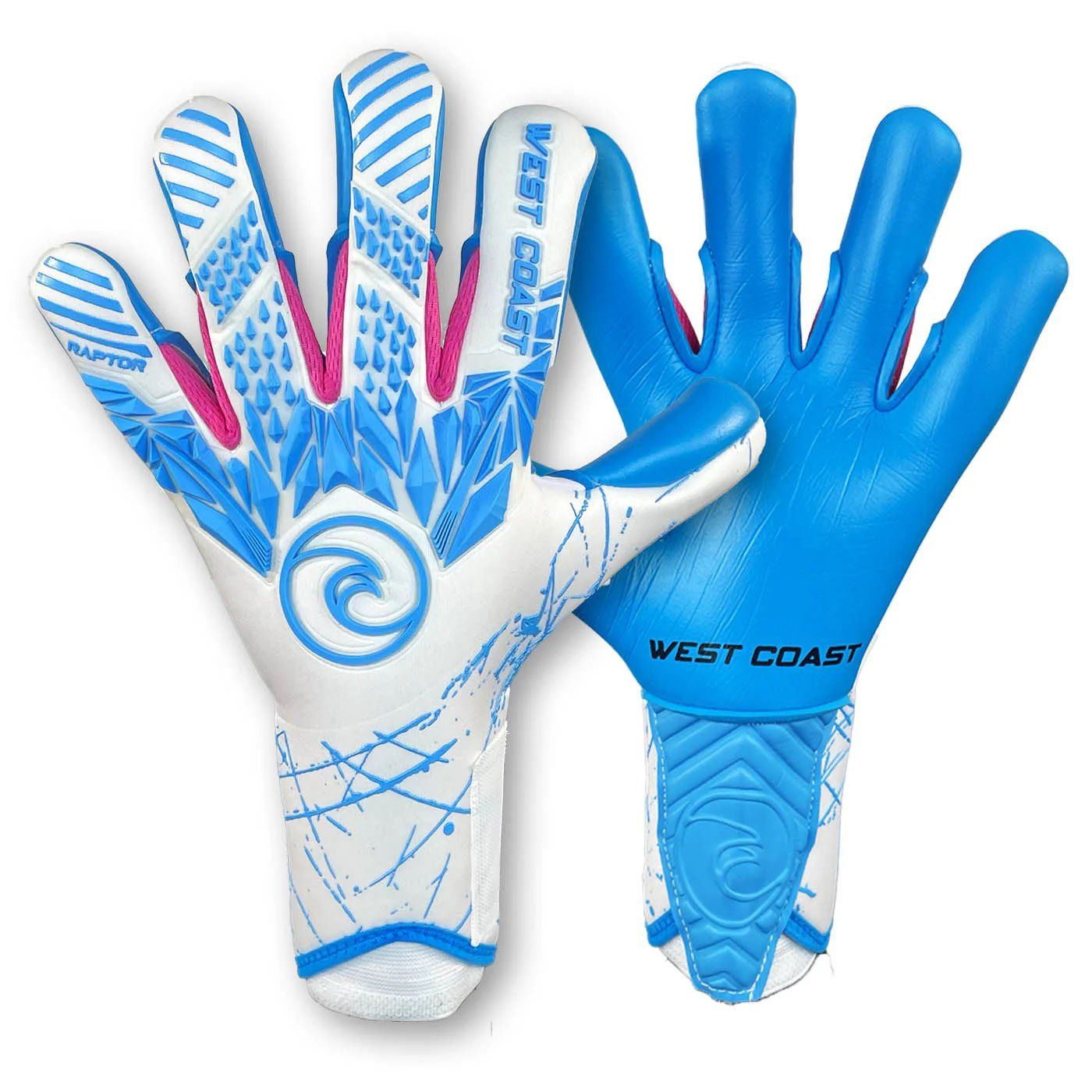 RAPTOR TYPHOON GLOVE (WHITE/BLUE)
