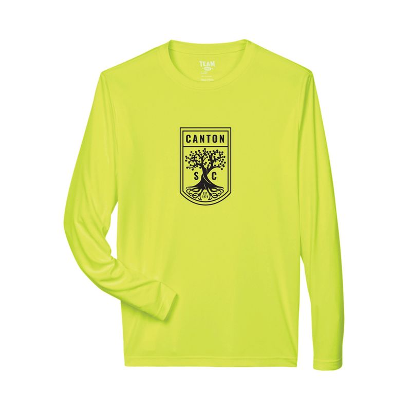 CANTON SOCCER CLUB CLASS TEE LS (NEON YELLOW)