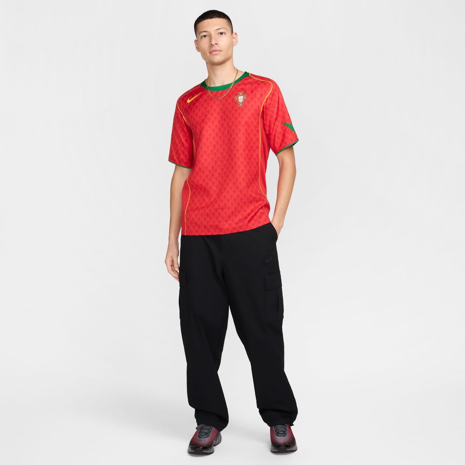 PORTUGAL REISSUE AUTHENTIC HOME JERSEY (RED)