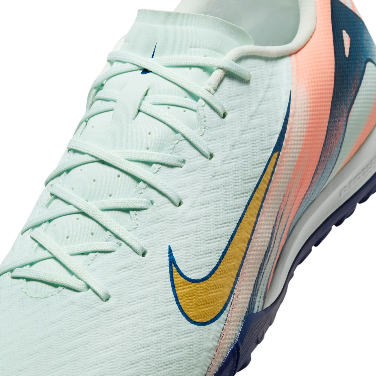 ZOOM MERCURIAL VAPOR 16 ACADEMY MDS TF (BARELY GREEN/GOLD)