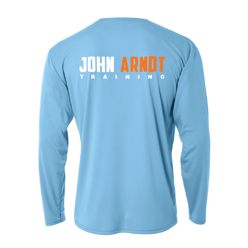 JA TRAINING: A4 LONG SLEEVE TEE (SKY)