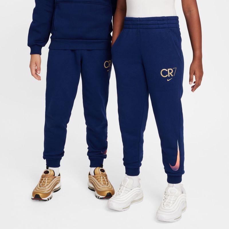 CR7 FLEECE JOGGERS YOUTH (NAVY)