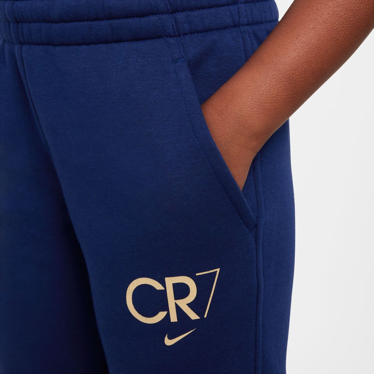 CR7 FLEECE JOGGERS YOUTH (NAVY)