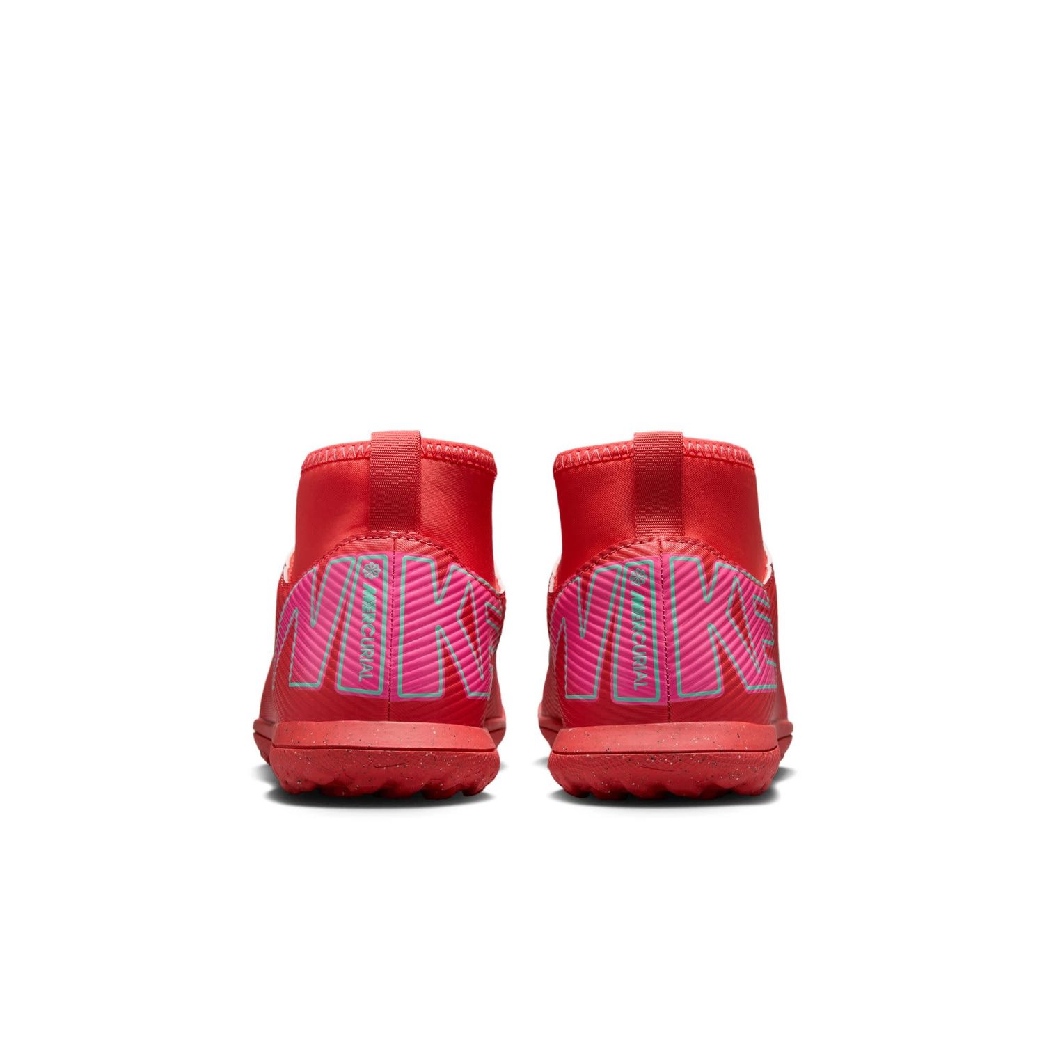 MERCURIAL SUPERFLY 10 CLUB TF JR (PINK/MINT)