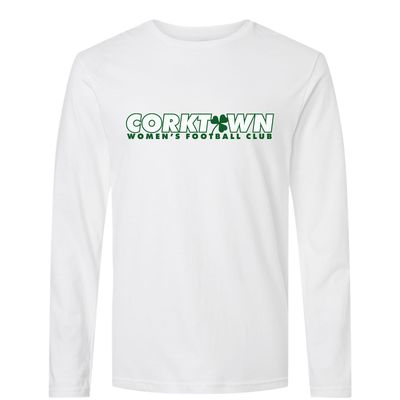 CORKTOWN WFC 25: SOFT LS TEE (WHITE)