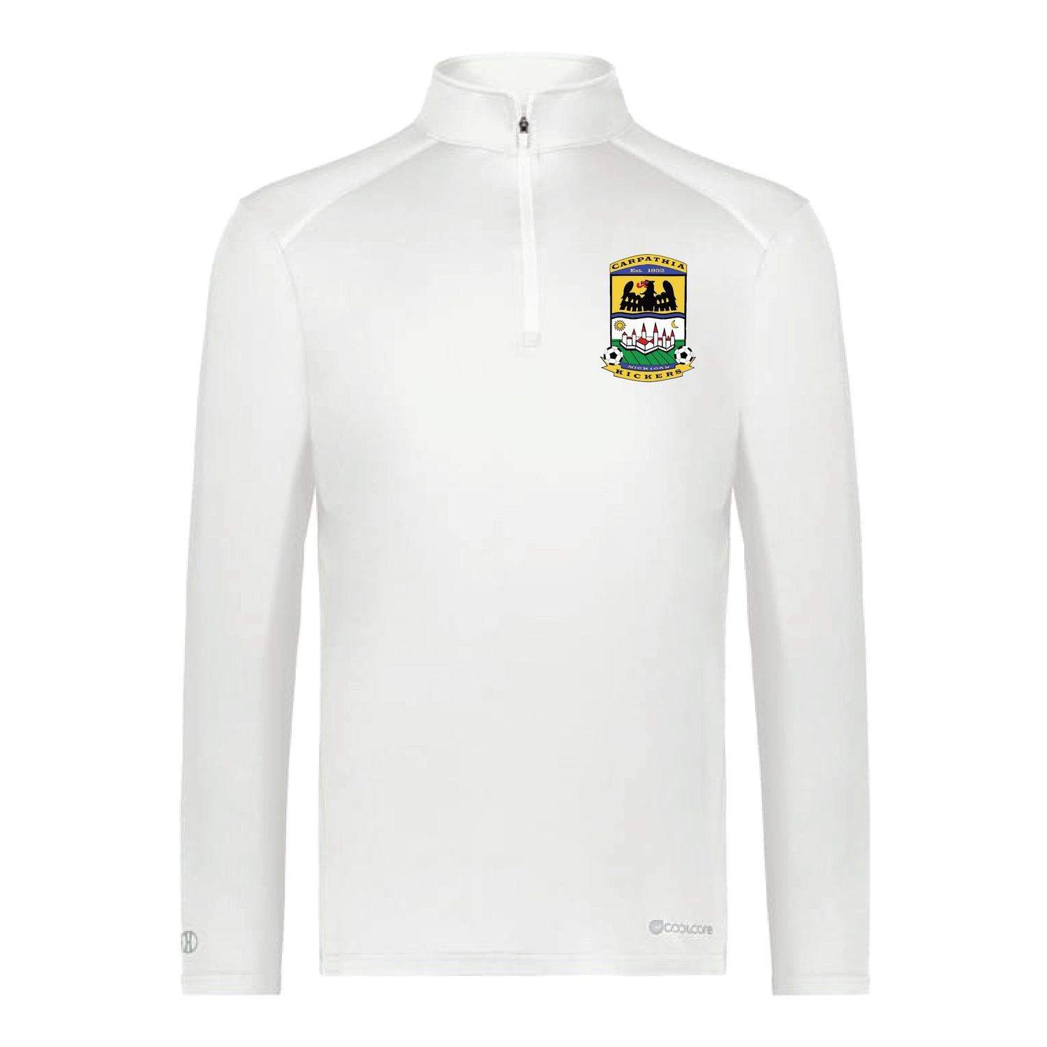 CARPATHIA KICKERS 1/4 ZIP (WHITE)