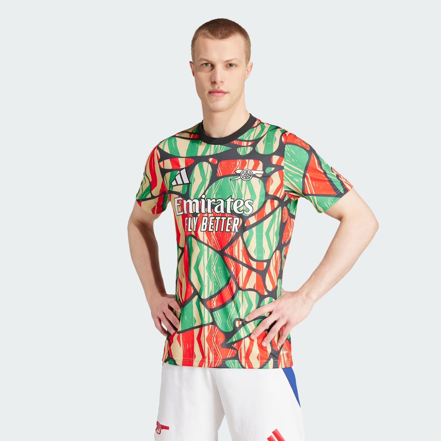 ARSENAL 24/25 PREMATCH JERSEY (RED/GREEN/BLACK)