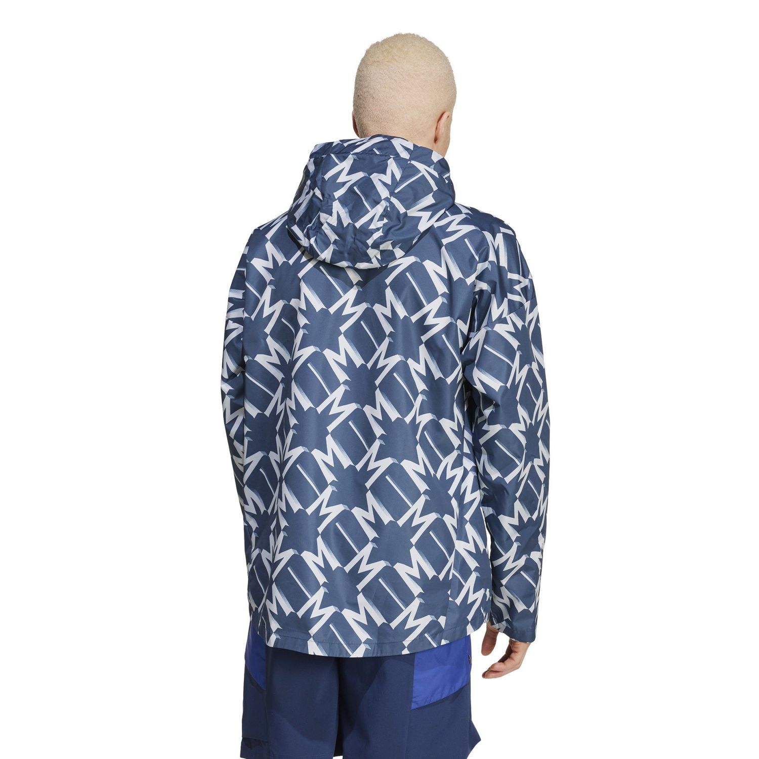 MANCHESTER UNITED 24/25 1/2 ZIP WINDBREAKER (NAVY/GRAY)