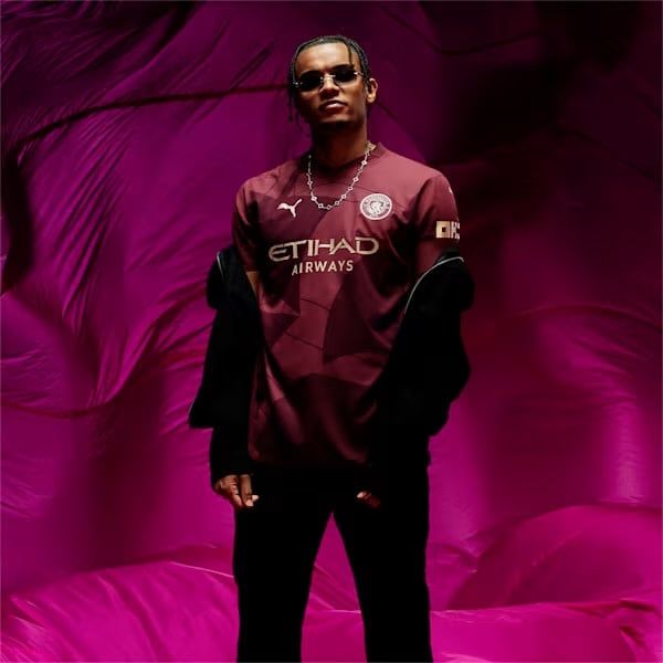 MANCHESTER CITY 24/25 THIRD JERSEY (MAROON)