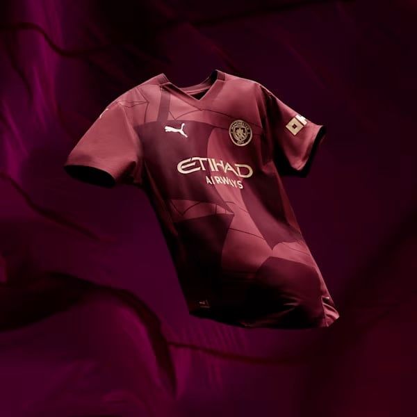 MANCHESTER CITY 24/25 THIRD JERSEY (MAROON)