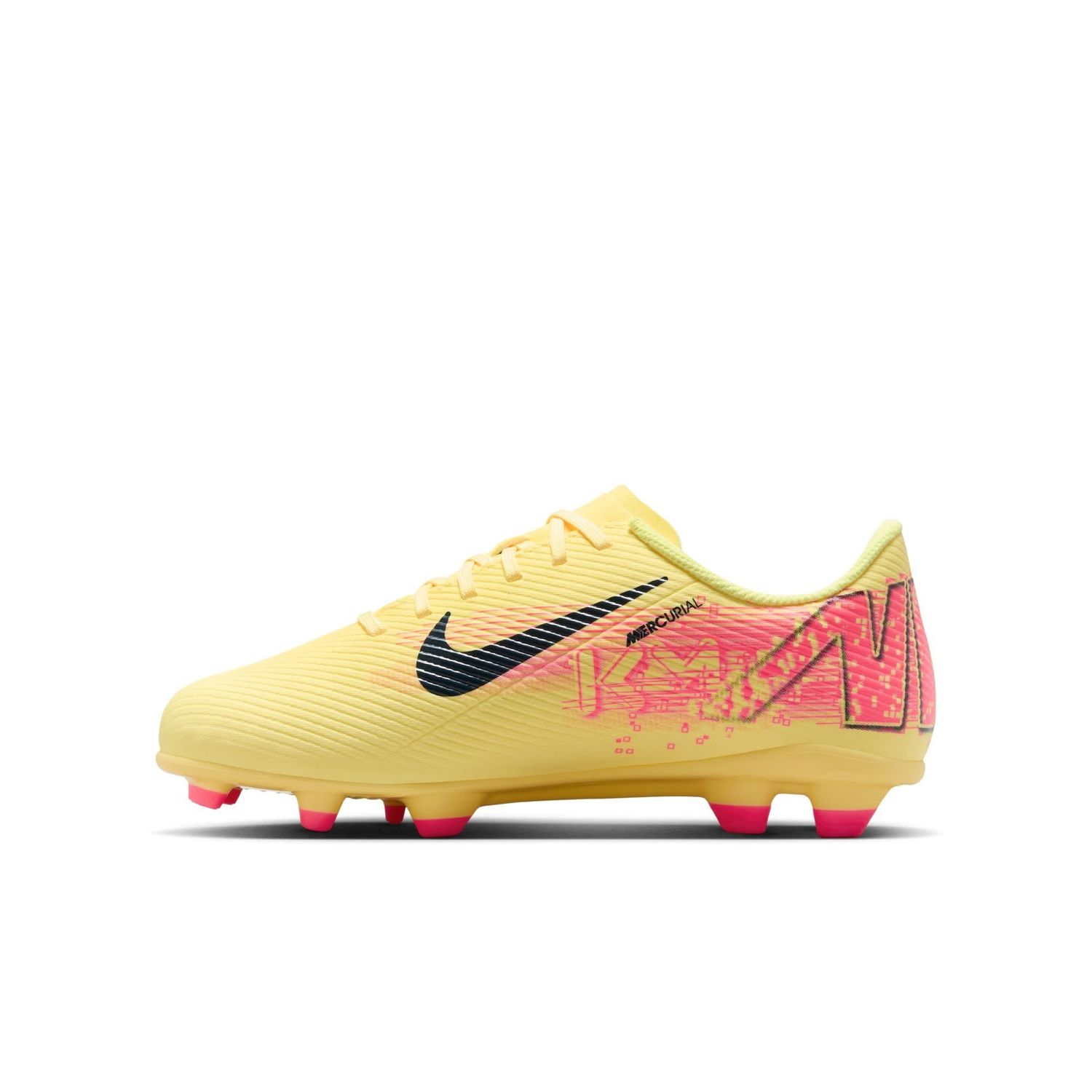 MERCURIAL VAPOR 16 CLUB KM FG/MG JR (YELLOW/PINK)