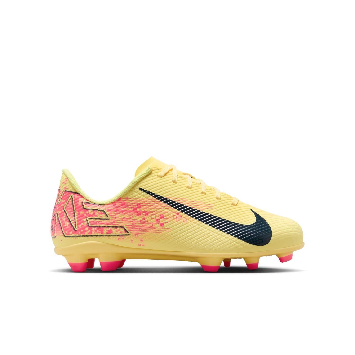 MERCURIAL VAPOR 16 CLUB KM FG/MG JR (YELLOW/PINK)