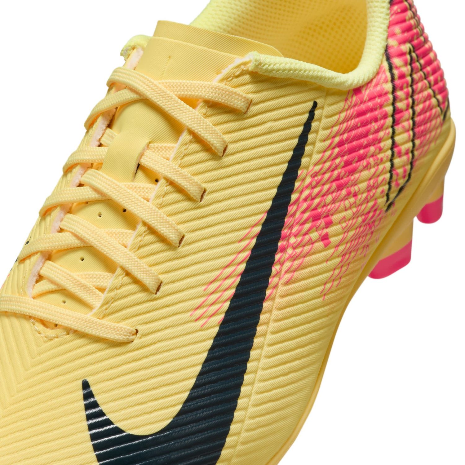 MERCURIAL VAPOR 16 CLUB KM FG/MG JR (YELLOW/PINK)