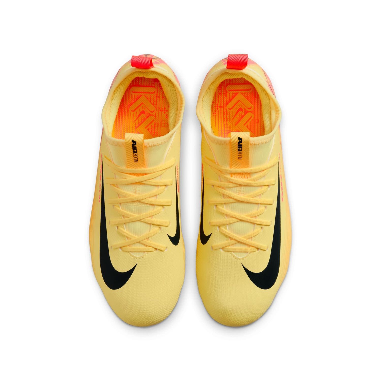 ZOOM MERCURIAL VAPOR 16 ACADEMY KM FG/MG JR (YELLOW/PINK)
