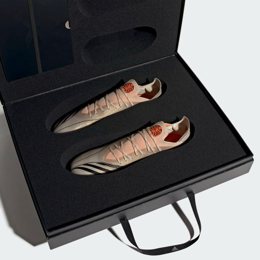 X SPEEDFLOW MESSI.1 FG (Silver / Core Black / Intense Orange)